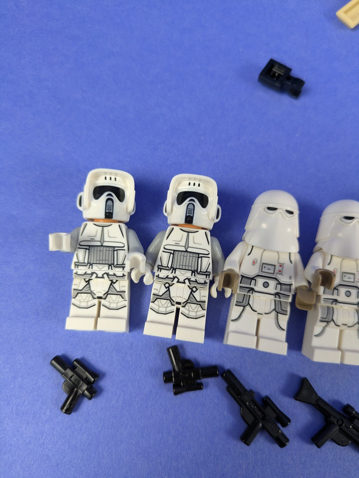 LEGO Star Wars Snow Trooper, Imperial Scout Trooper, & Hoth Rebel Trooper (14X)