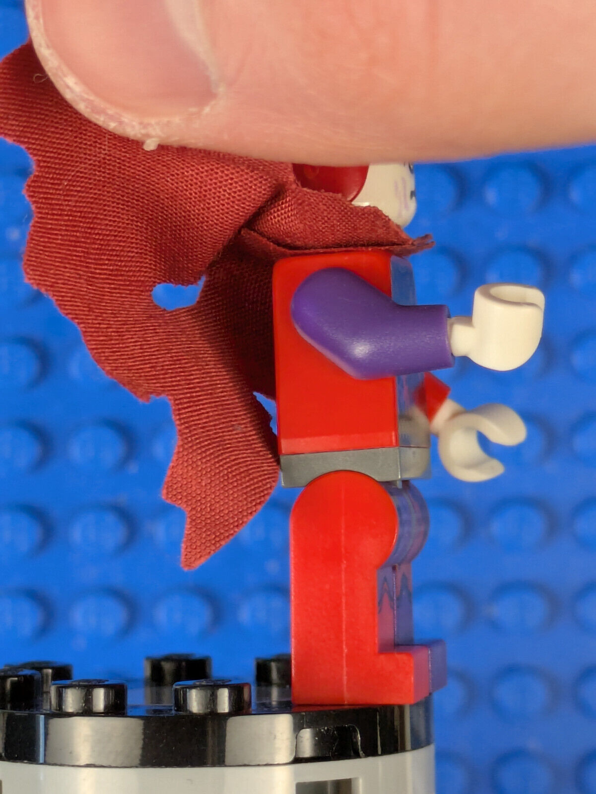 Lego Nexo Knights: Jestro- Dark Purple and Red Dual Head nex013 Set 70323, 70316