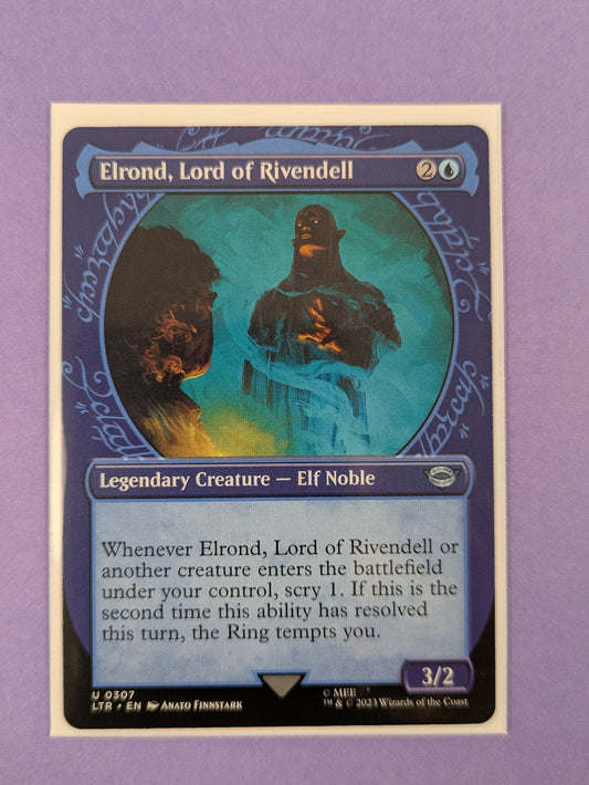 MTG: The Lord of the Rings: Elrond, Lord of Rivendell Foil #0307 Uncommon - NM