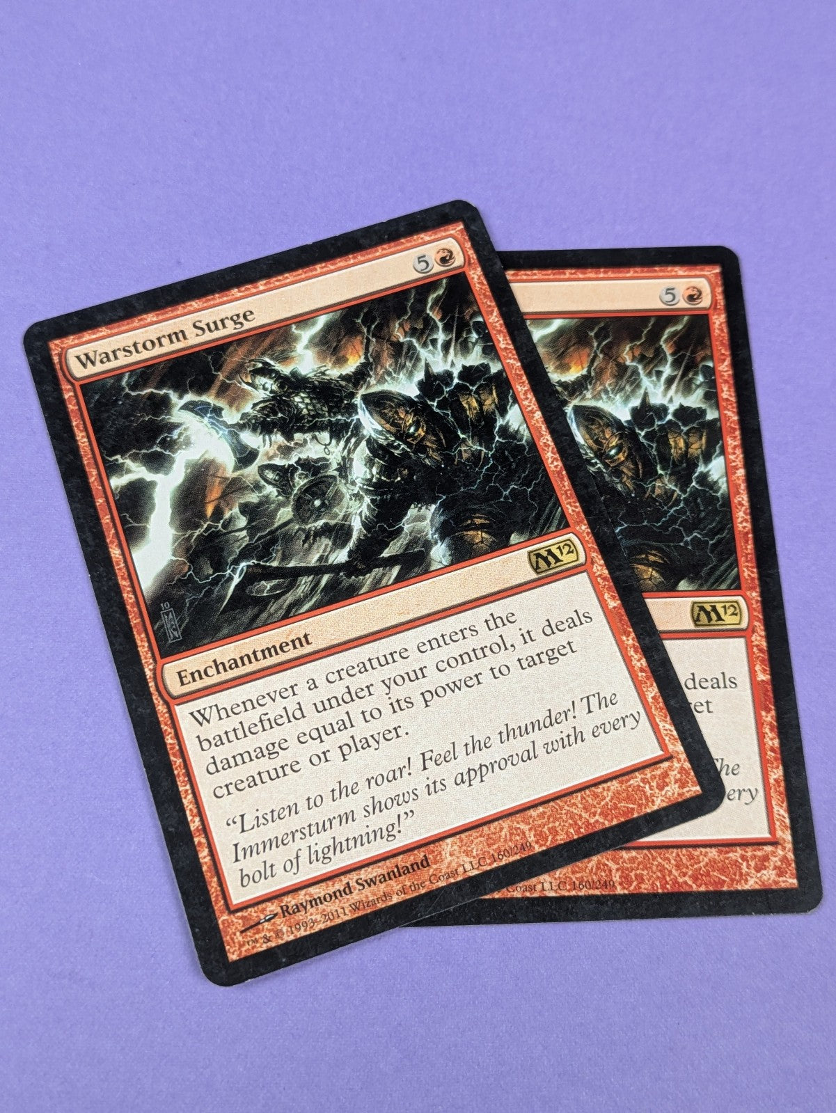 MTG Magic the Gathering: Magic 2012: Warstorm Surge #160/249 Rare - NM