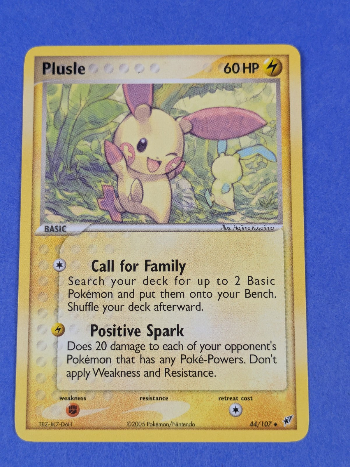 Plusle - 44/107 - Uncommon Deoxys - Pokemon Card - LP