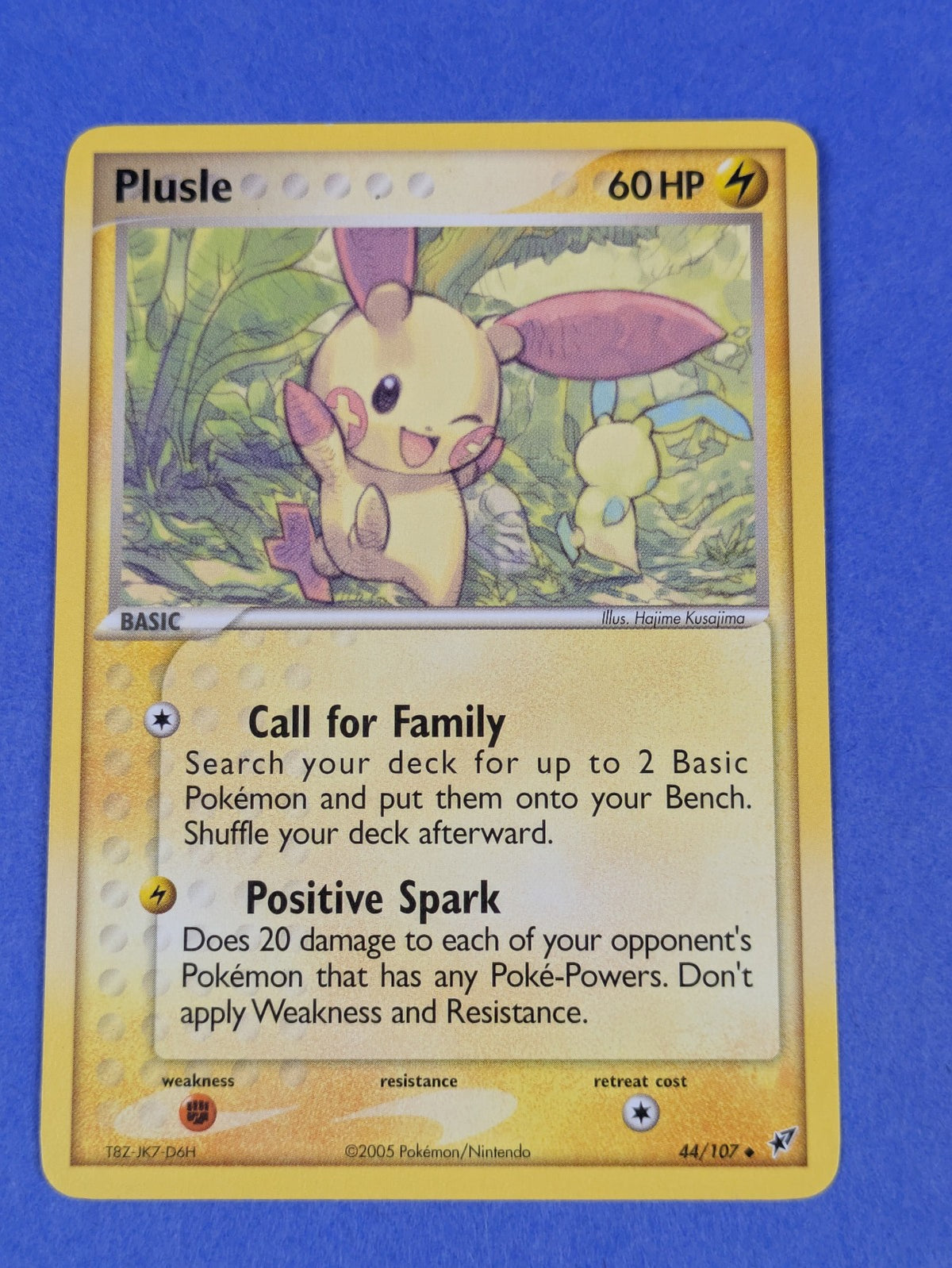 Plusle - 44/107 - Uncommon Deoxys - Pokemon Card - LP