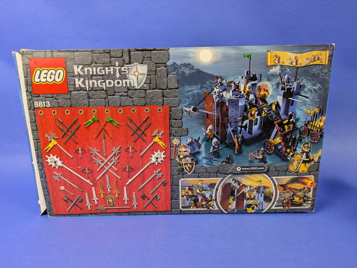 Lego Castle: Knights Kingdom II: Battle at the Pass Set 8813 - Incomplete Set
