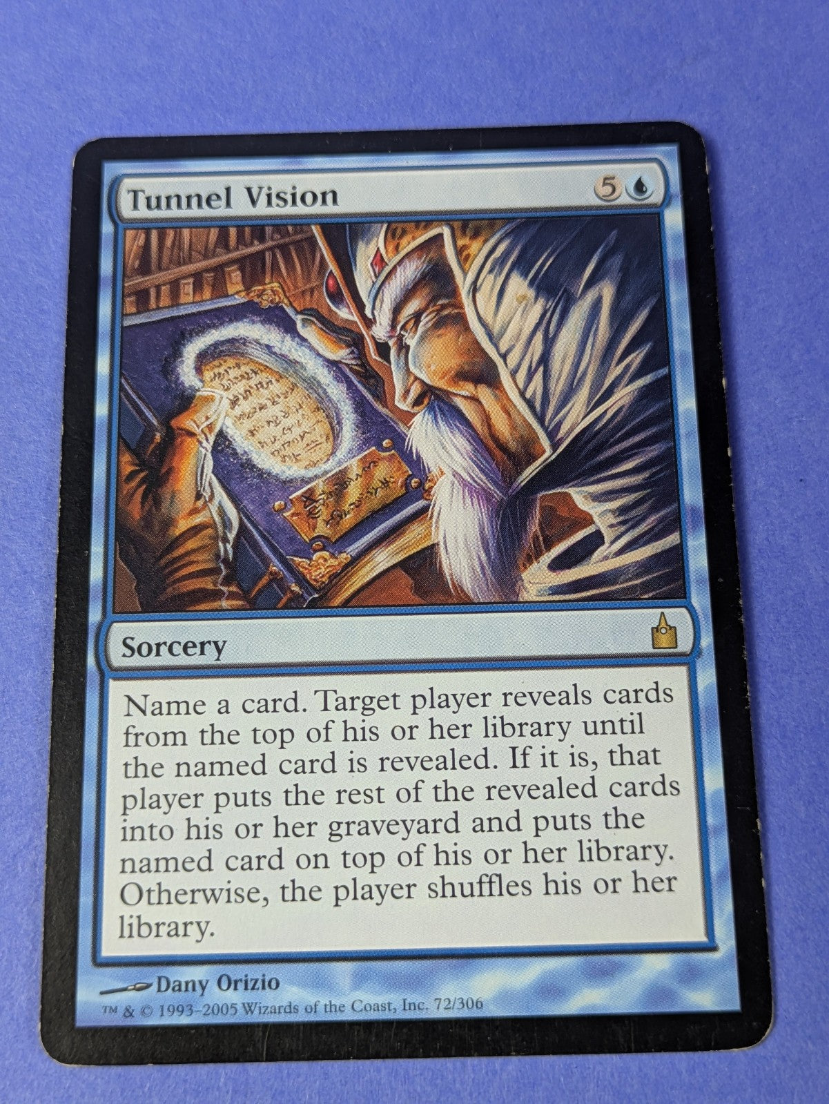 MTG Magic: Ravnica: City of Guilds: Tunnel Vision #72/306 Rare - MP