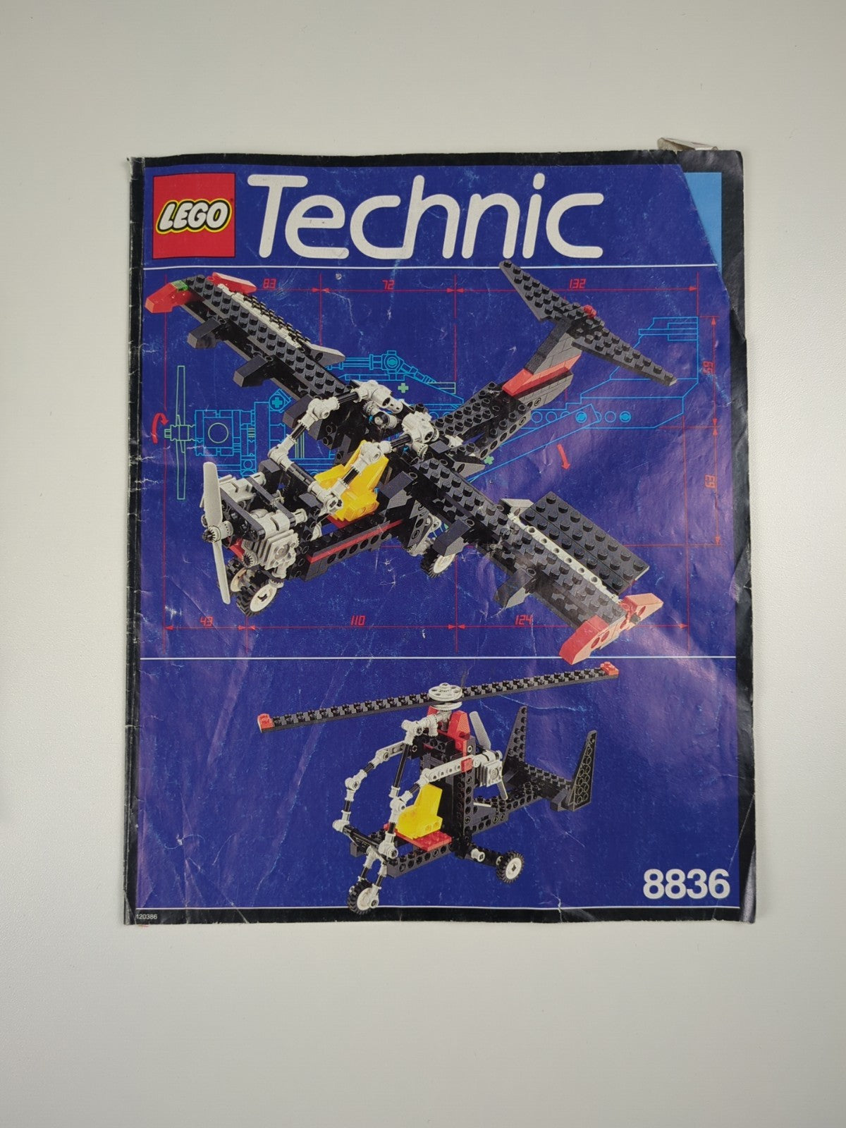 Lego Technic: Sky Ranger 8836 - w/ Instructions