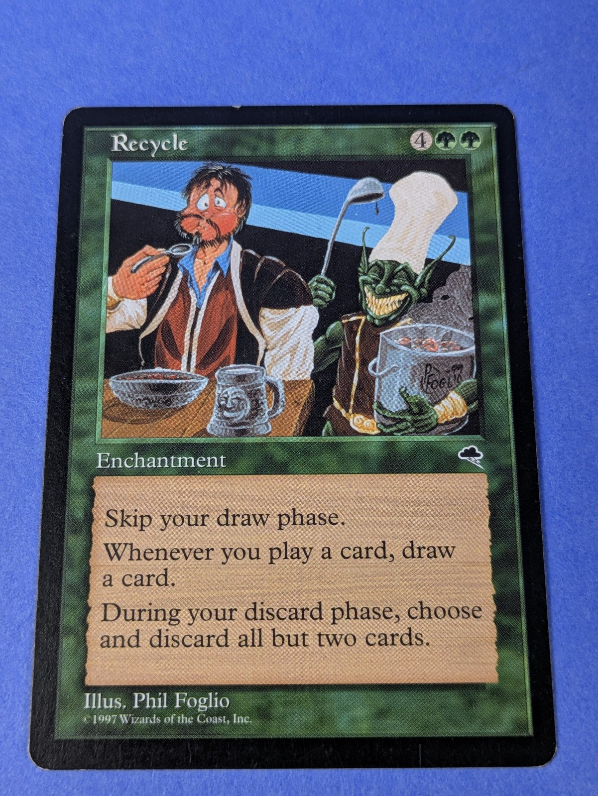 MTG Magic the Gathering: Tempest: Recycle #248 Rare - LP