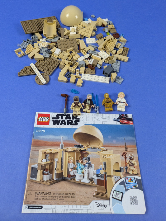 LEGO Star Wars Obi-Wan's Hut 75270 Complete Set Pre-Owned