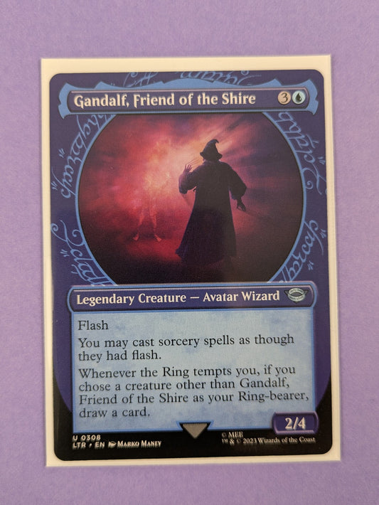 MTG: The Lord of the Rings: Gandalf, Friend of the Shire #0308 Uncommon - NM