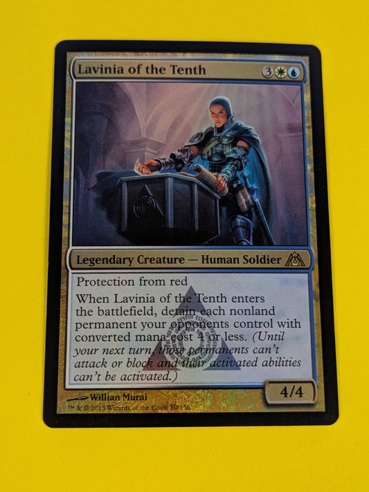MTG Magic: Dragon's Maze: Lavinia of the Tenth Foil #80/156 Rare - NM