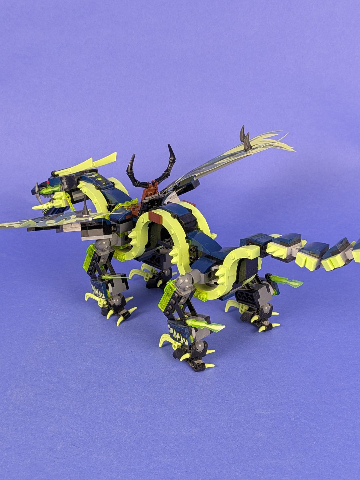 LEGO NINJAGO Attack of the Morro Dragon 70736 Incomplete Set Pre-Owned
