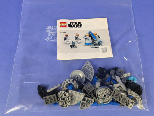 Lego Star Wars: 332nd Ahsoka's Clone Trooper Battle Pack 75359 Incomplete Set