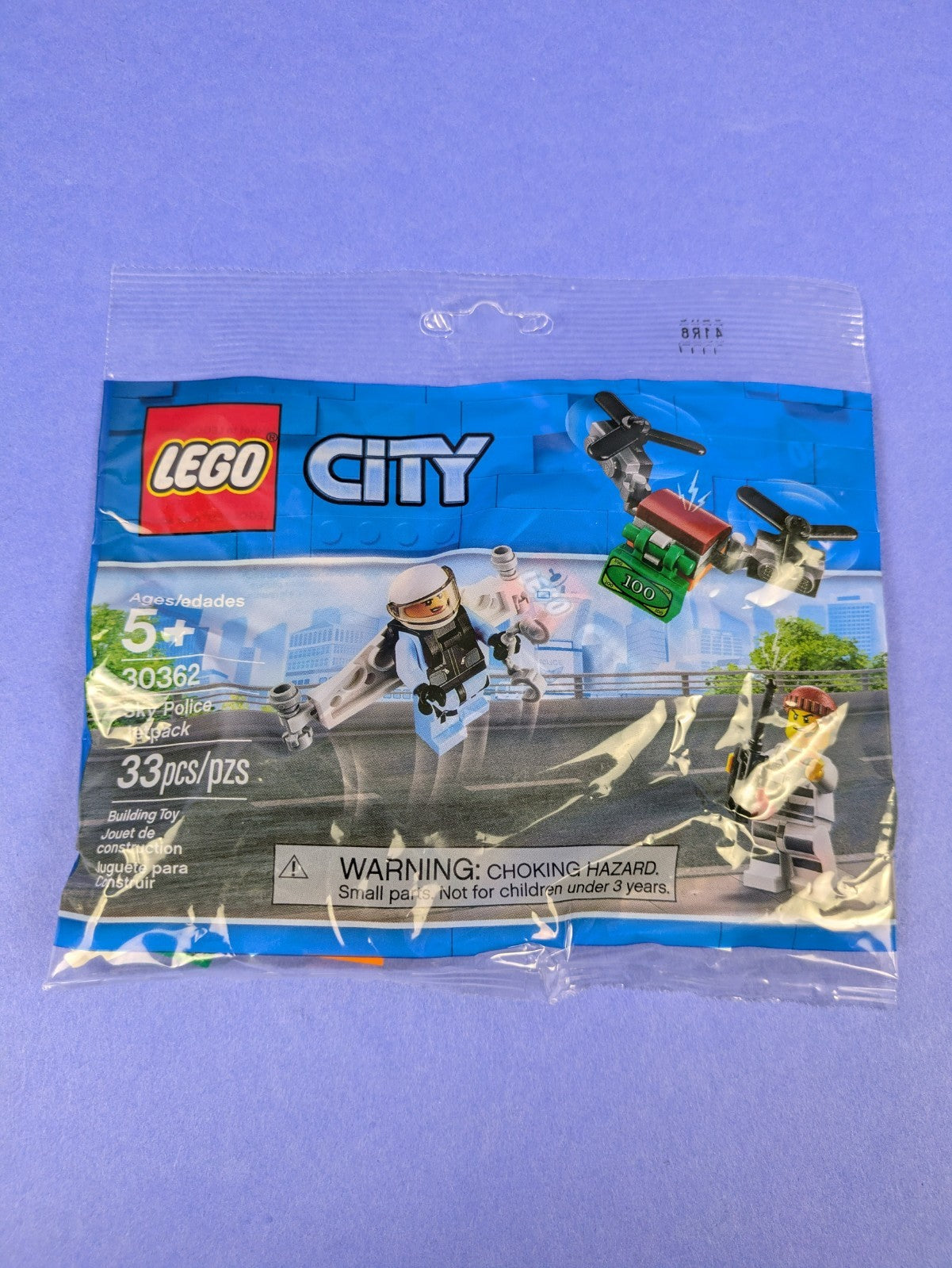 LEGO City Sky Police Jetpack Polybag 30362