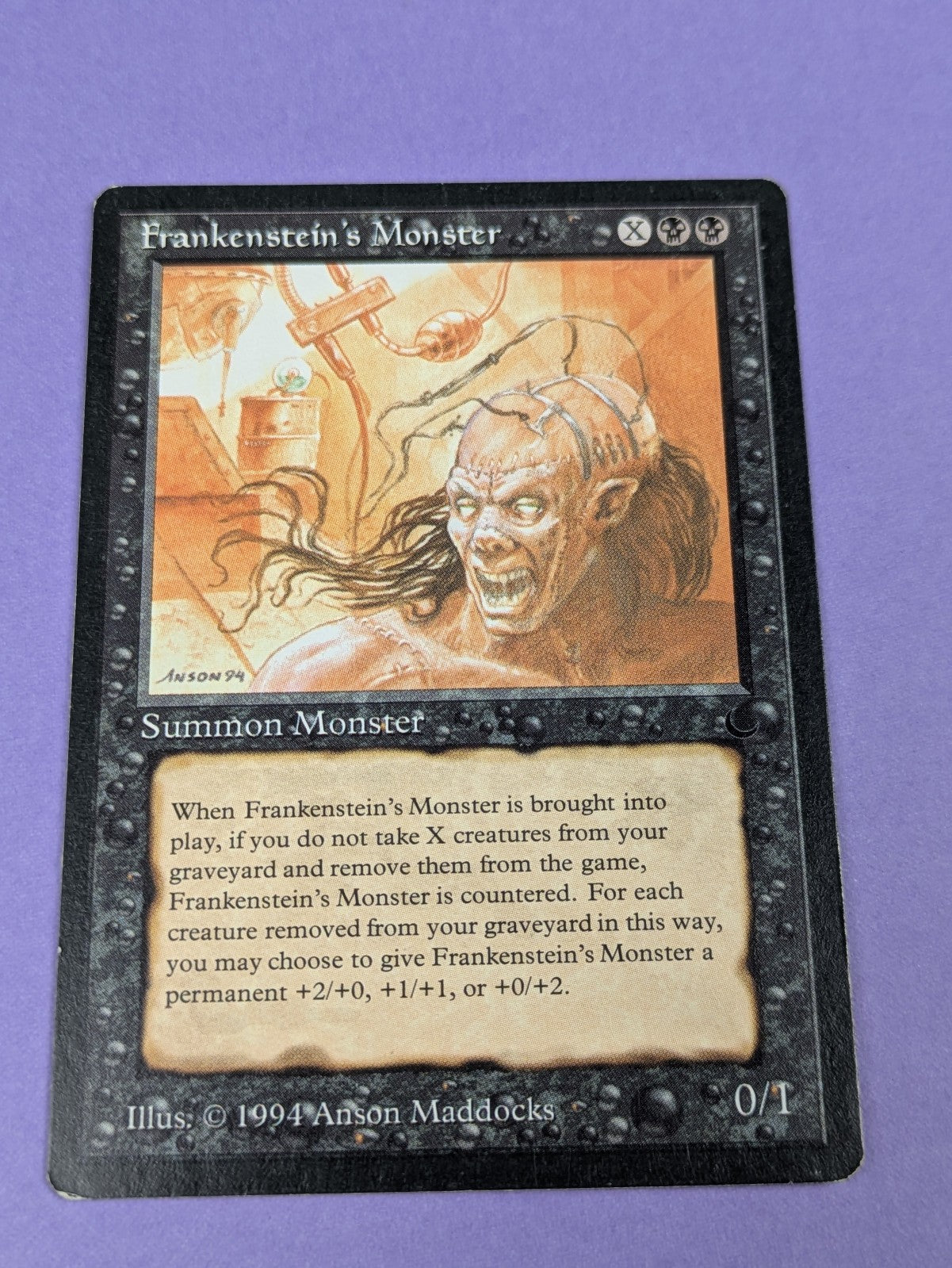 MTG Magic the Gathering: The Dark: Frankenstein's Monster #45 Rare - LP