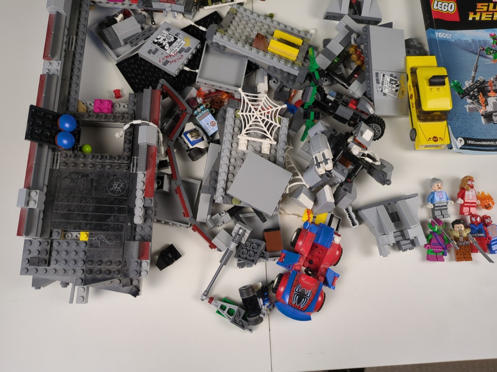 Lego Super Heroes: Spider-Man: Web Warriors Ultimate Bridge Battle Set 76057