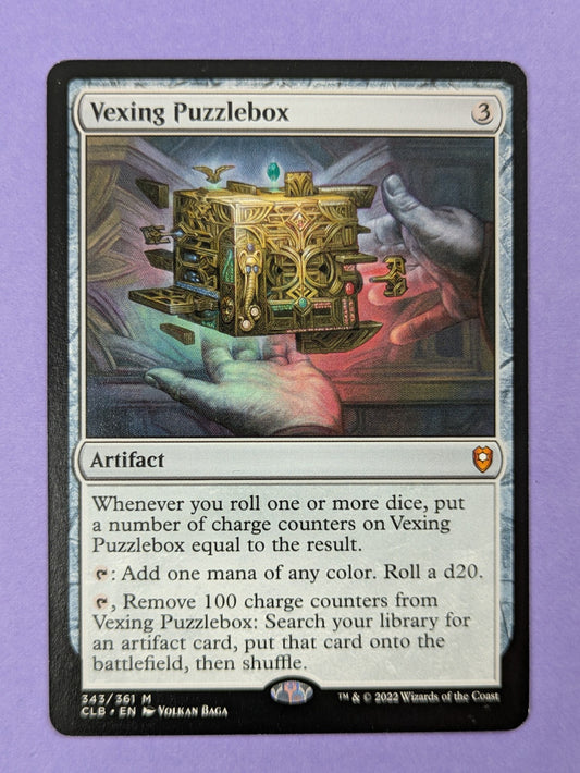 MTG Magic: Commander Legends: Vexing Puzzlebox #343/361 Mythic - NM