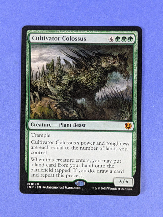MTG Magic: Innistrad Remastered: Cultivator Colossus #0190 Mythic - NM
