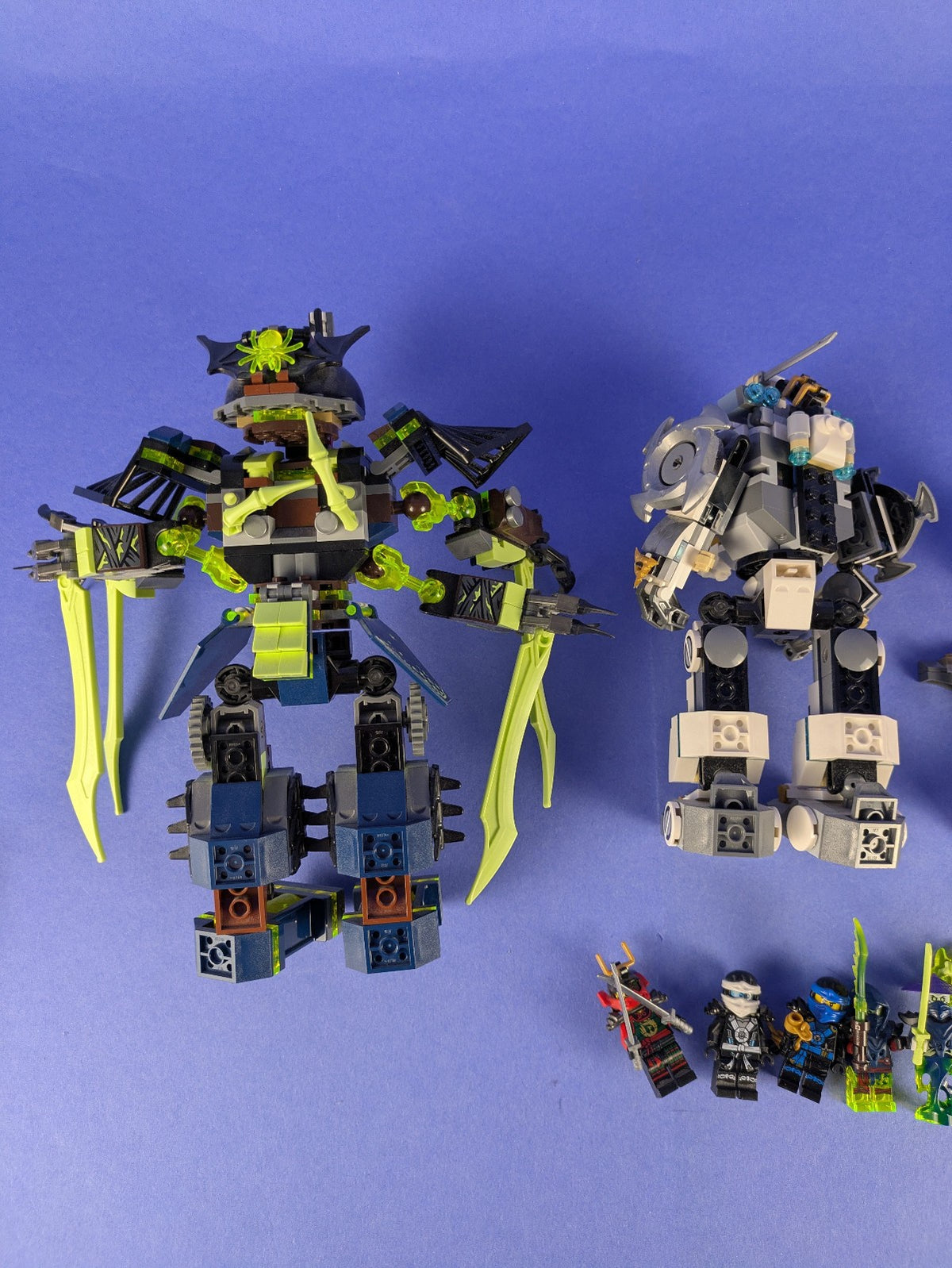 LEGO NINJAGO Titan Mech Battle 70737 Incomplete Set Pre-Owned