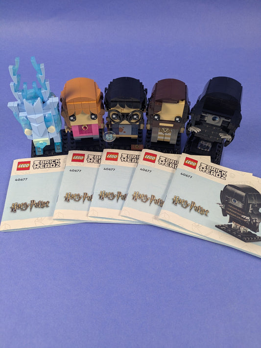 LEGO BrickHeadz Harry Potter Prisoner of Azkaban Figures 40677 Pre-Owned