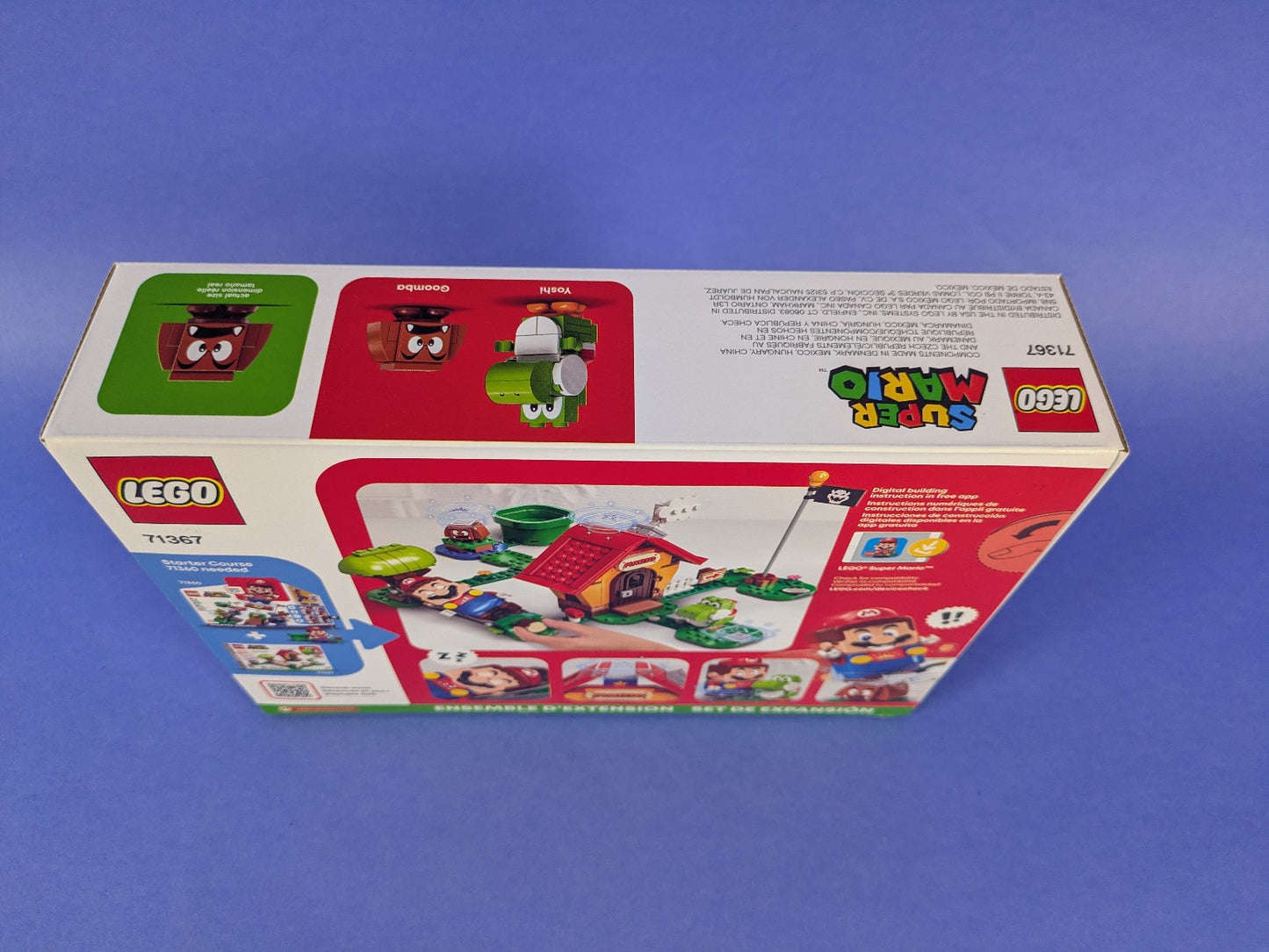 Lego Super Mario: Mario's House & Yoshi - Expansion Set 71367 BRAND NEW