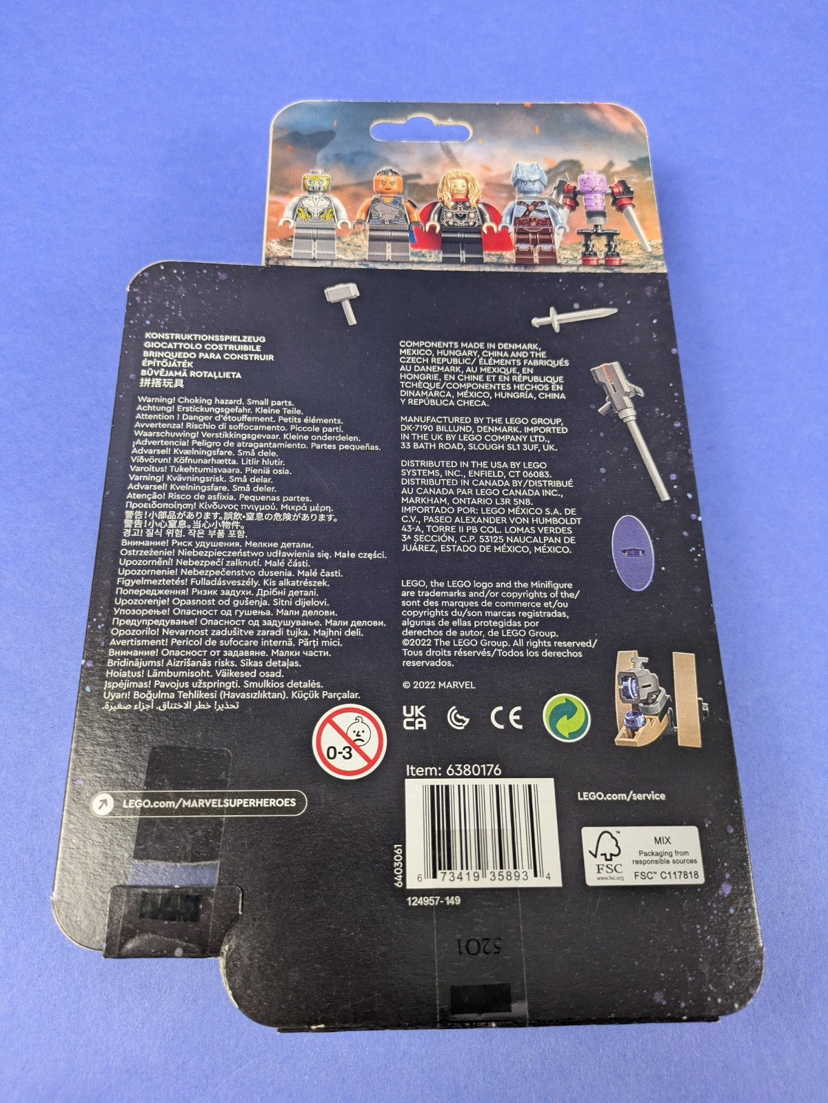 LEGO Marvel Endgame Battle Accessory Pack 40525