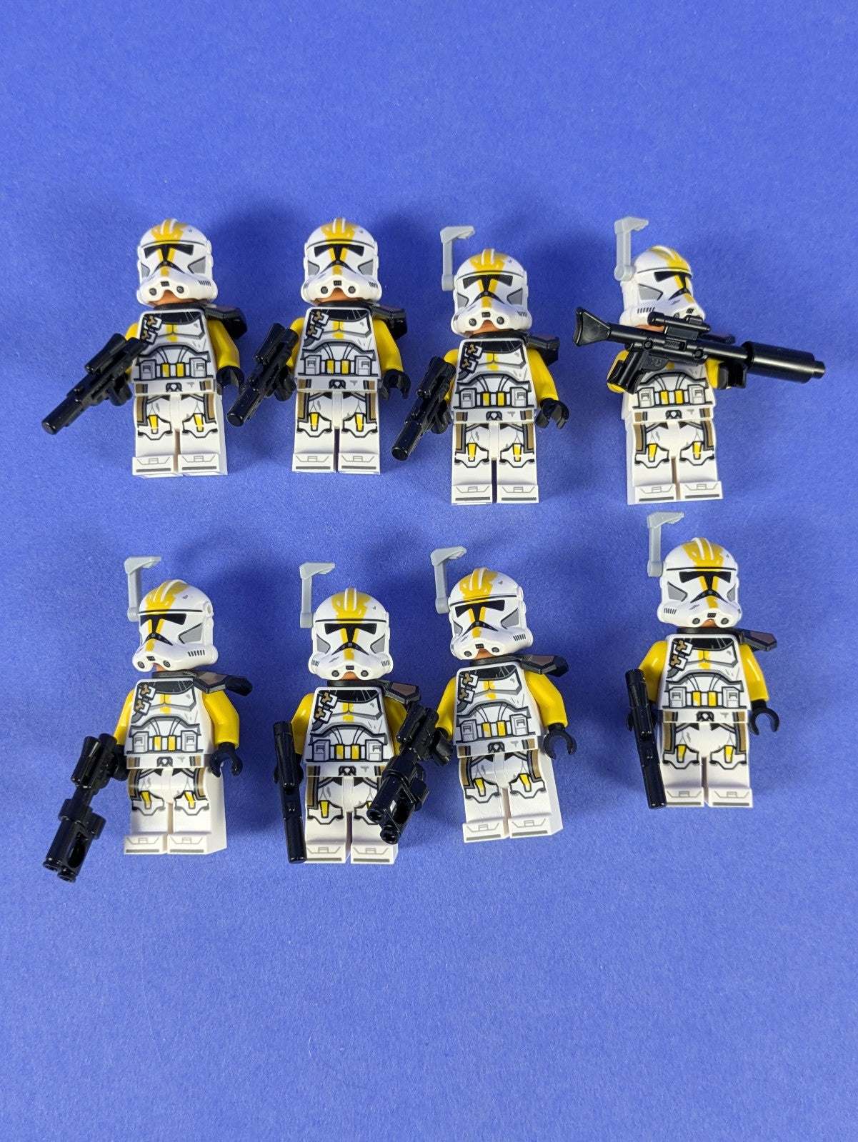 Lego Star Wars: Clone Trooper - 327th Star Corps (8X) sw1422 sw1423 Set 75431