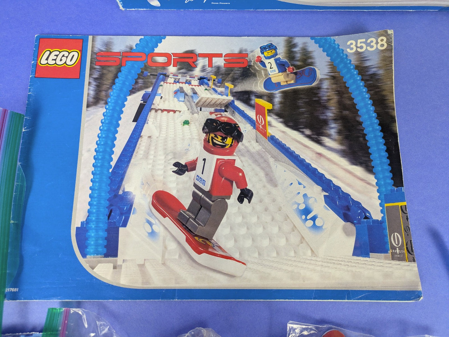 Lego Sports: Gravity Games: Snowboard Boarder Cross Race 3538