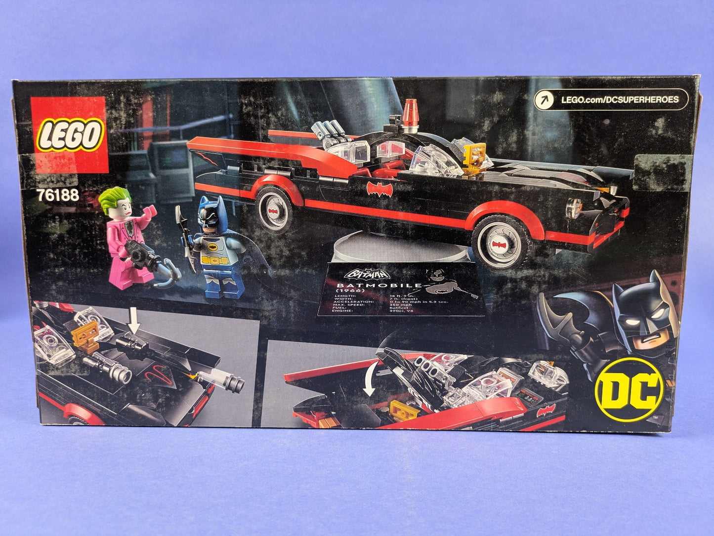 Lego Super Heroes: Batman Classic TV Series Batmobile Set 76188 BRAND NEW