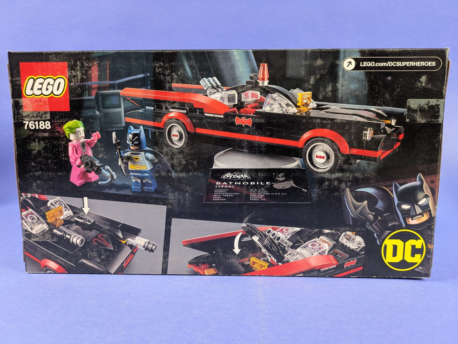 Lego Super Heroes: Batman Classic TV Series Batmobile Set 76188 BRAND NEW