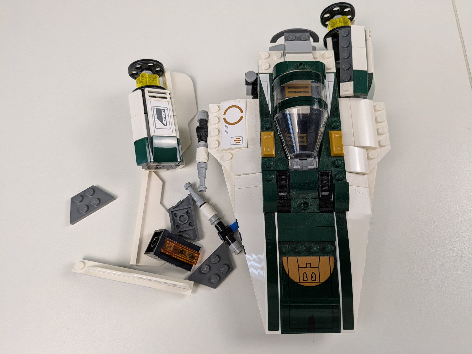 Lego Star Wars: Episode 9: Resistance A-Wing Starfighter Set 75248 - Ship Only