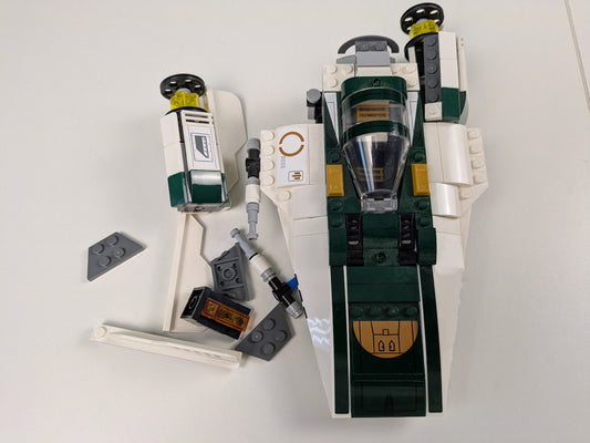 Lego Star Wars: Episode 9: Resistance A-Wing Starfighter Set 75248 - Ship Only