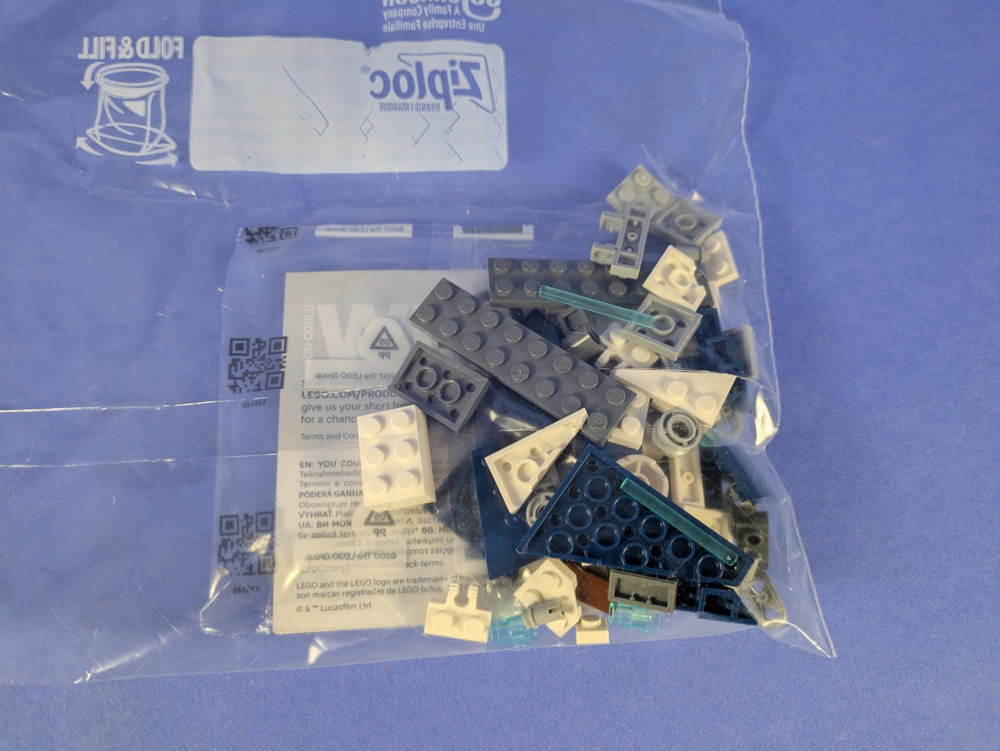 Lego Star Wars: Plo Koon's Jedi Starfighter Microfighter 75400 Incomplete Set