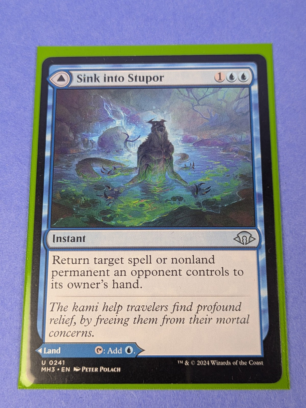 MTG: Modern Horizons 3: Sink into Stupor / Soporific Springs #0241 Uncommon - NM