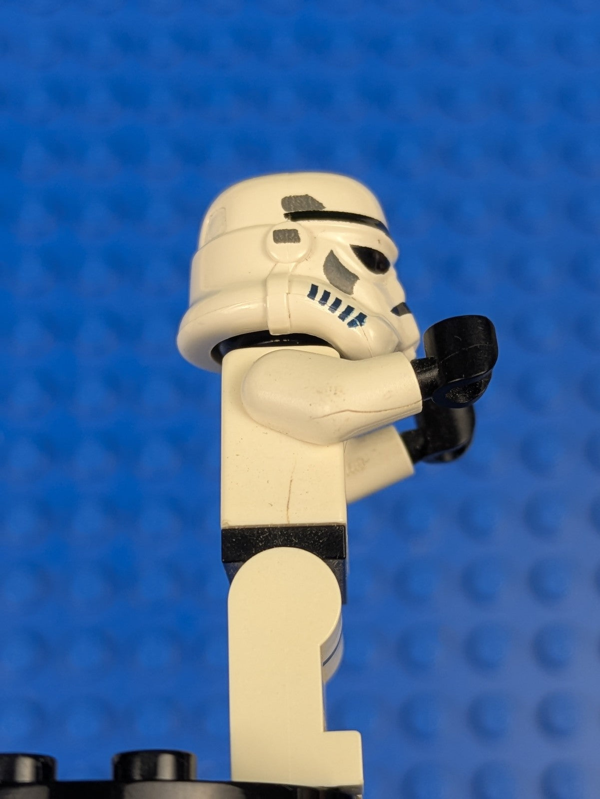 Lego Star Wars: Imperial Stormtrooper - Printed Black Head sw0366 Set 9489