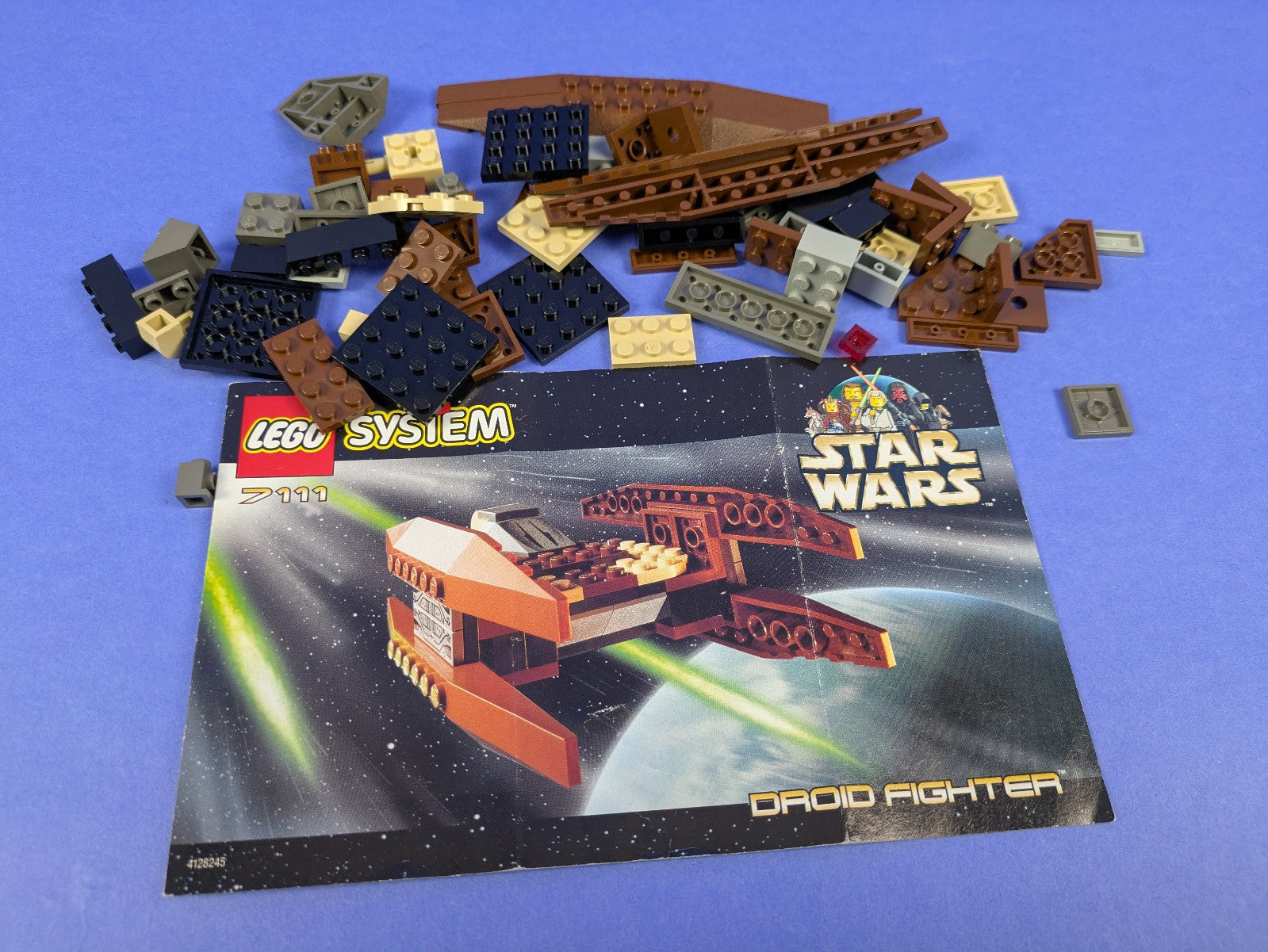 LEGO Star Wars Droid Fighter 7111 Complete Set Pre-Owned