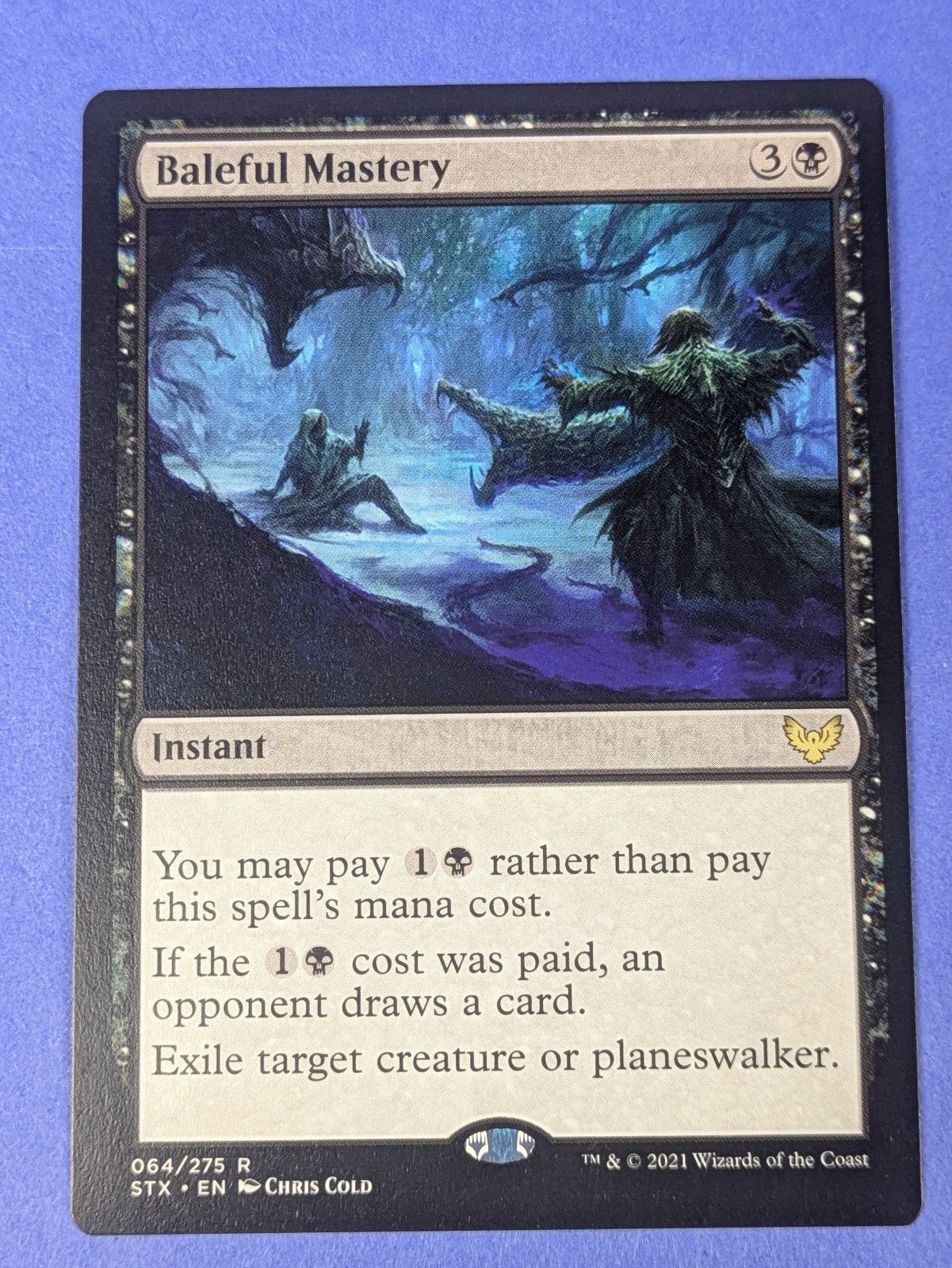 MTG Magic: Strixhaven: School of Mages: Baleful Mastery #064/275 Rare - NM