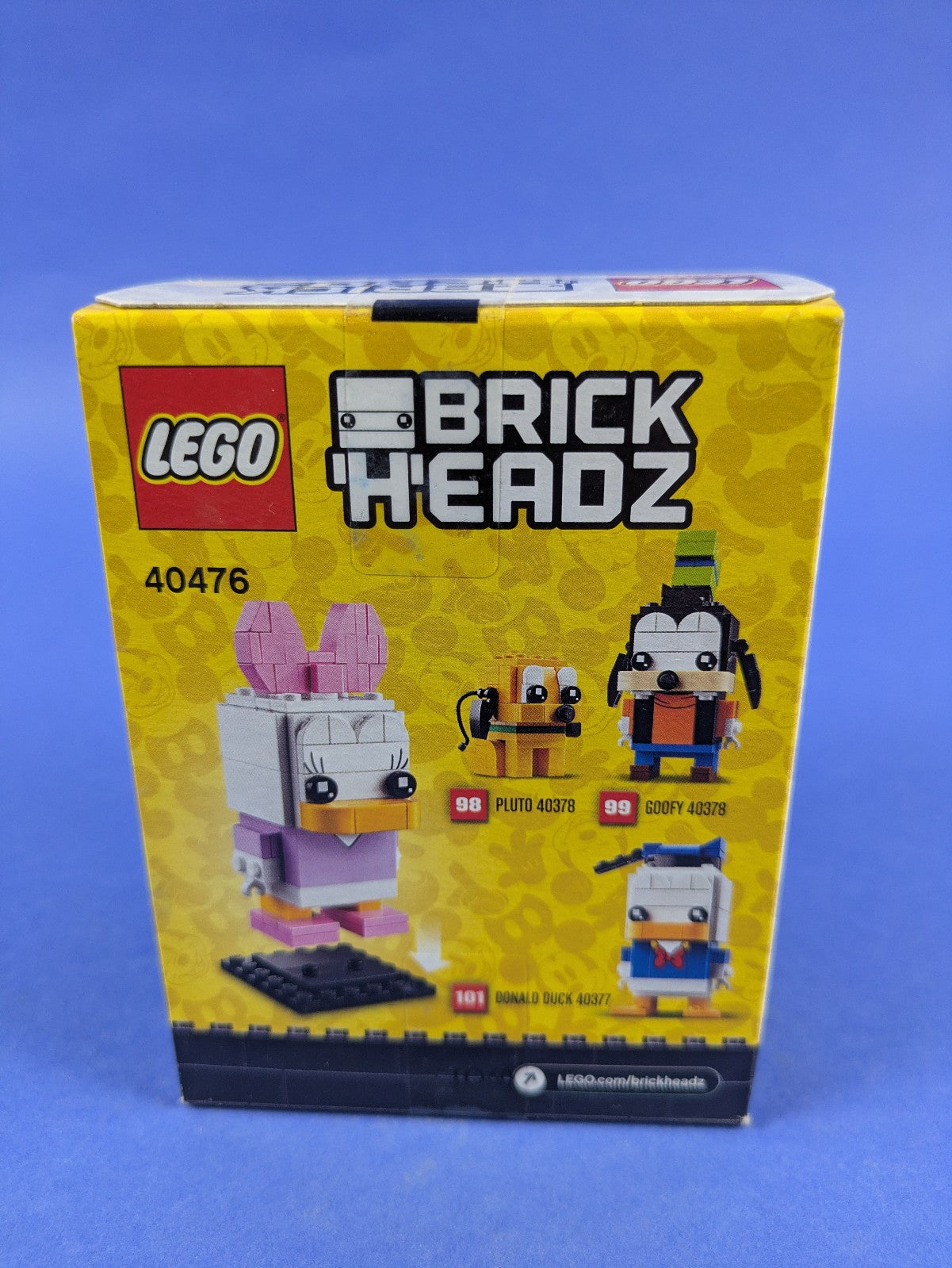 Lego BrickHeadz: Disney: Mickey and Friends: Daisy Duck Set 40476 BRAND NEW