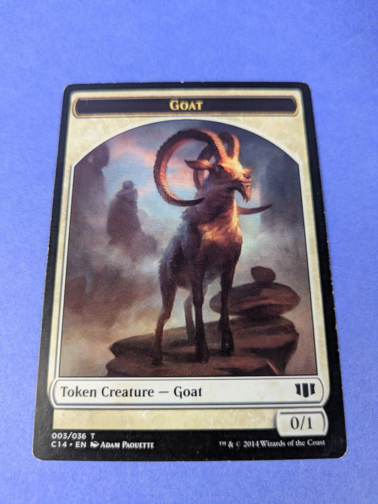MTG Magic: Commander 2014 Tokens: Goat Wurm Lifelink #003/036 Token - MP