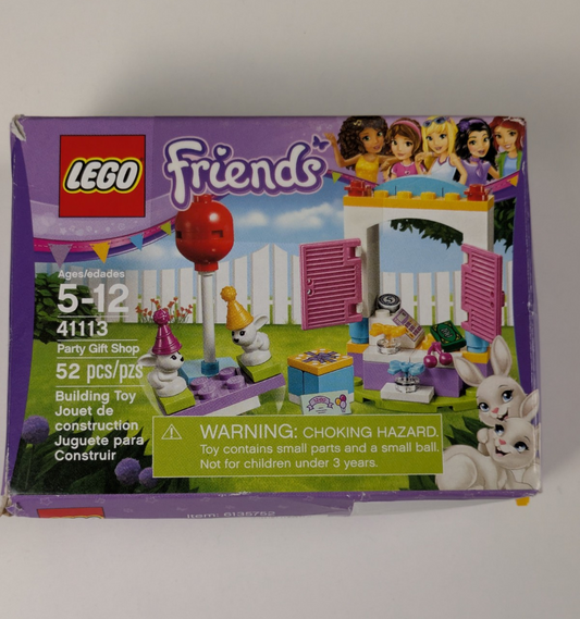 Lego Friends: Party Gift Shop Set 41113 - Complete Set
