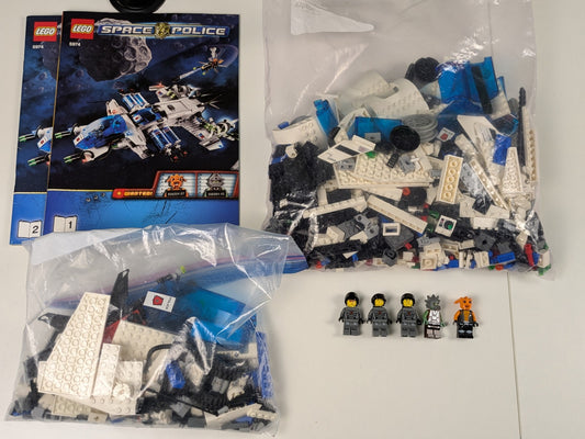 Lego Space: Space Police III: Galactic Enforcer Set 5974 - Incomplete Set