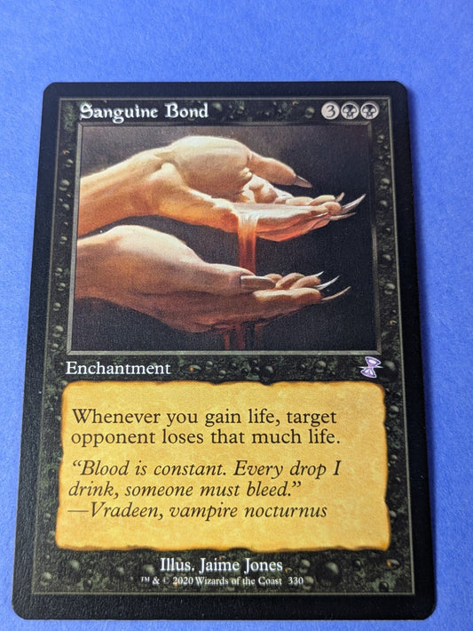 MTG Magic: Time Spiral Remastered: Sanguine Bond #350 Special - NM