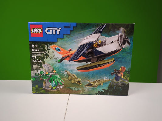 Lego Town: City: Jungle: Jungle Explorer Water Plane Set 60425 - BRAND NEW!