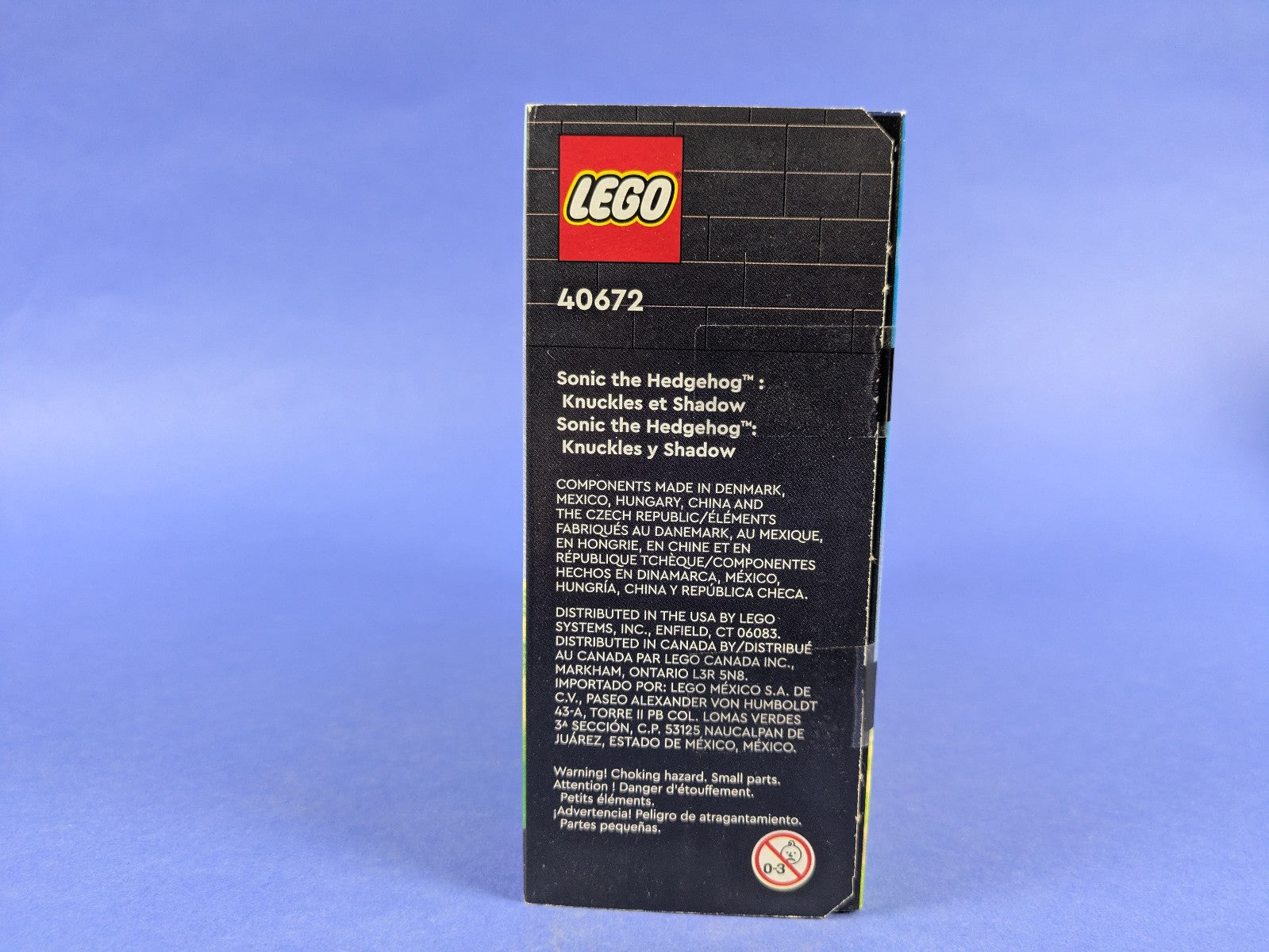 Lego BrickHeadz: Sonic the Hedgehog: Knuckles & Shadow Set 40672 BRAND NEW