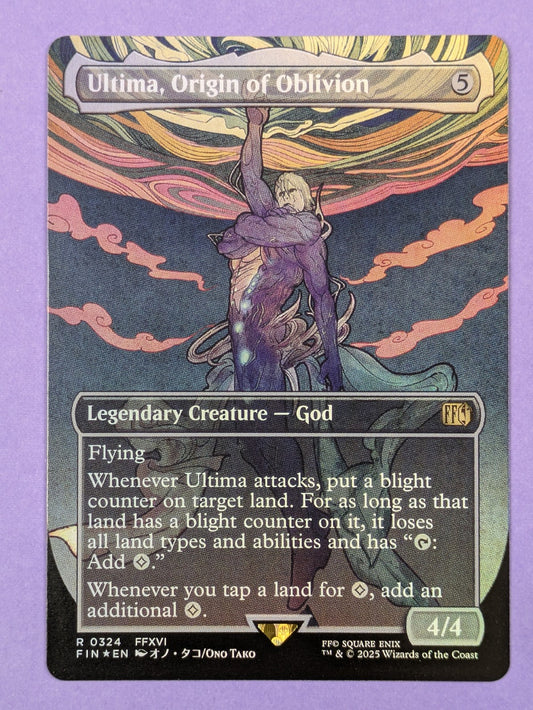 MTG Magic: FINAL FANTASY: Ultima, Origin of Oblivion Foil #0324 Rare - NM