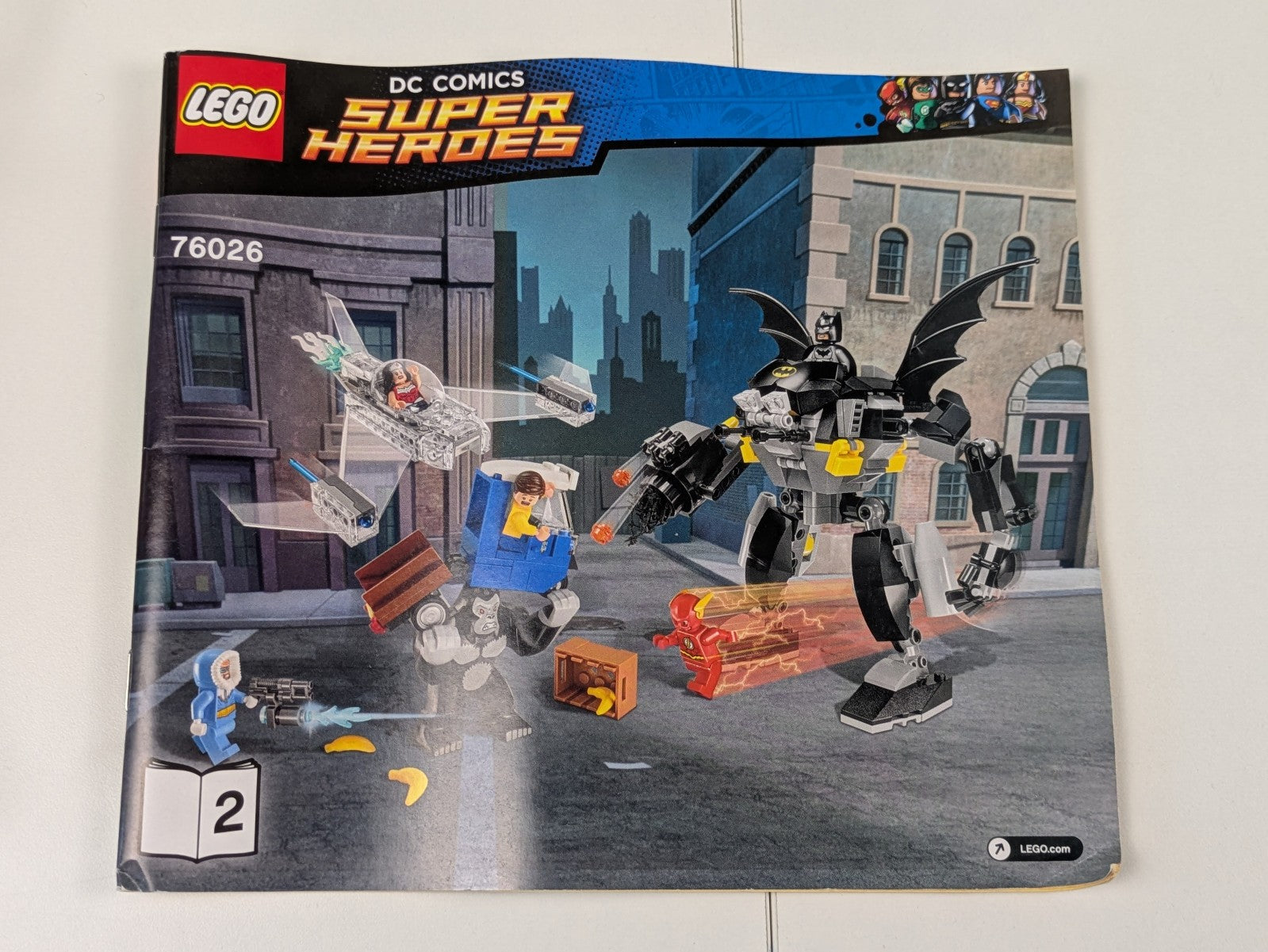 Lego Super Heroes: Gorilla Grodd Goes Bananas Set 76026 - Incomplete Set