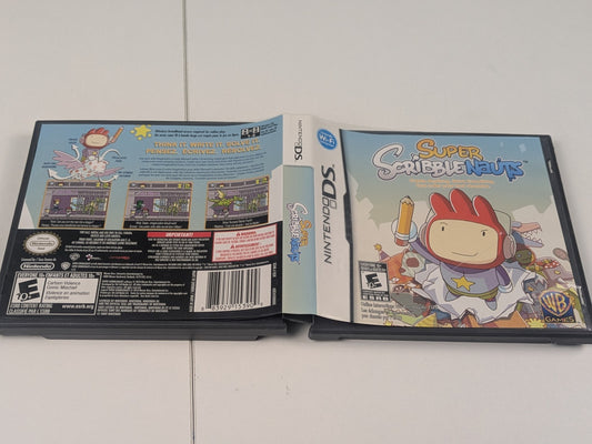 Super Scribblenauts (Nintendo DS, 2010) CIB