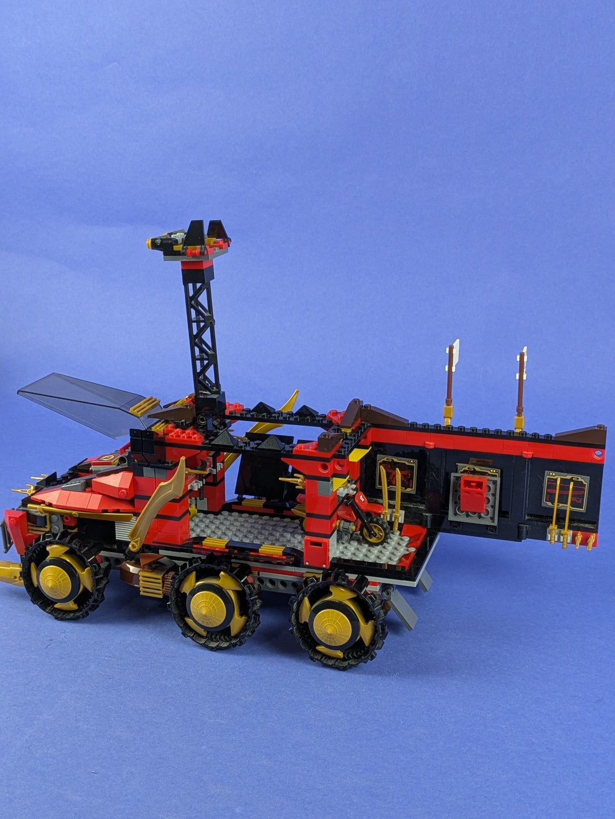 LEGO NINJAGO Ninja DB X 70750 Incomplete Set Pre-Owned