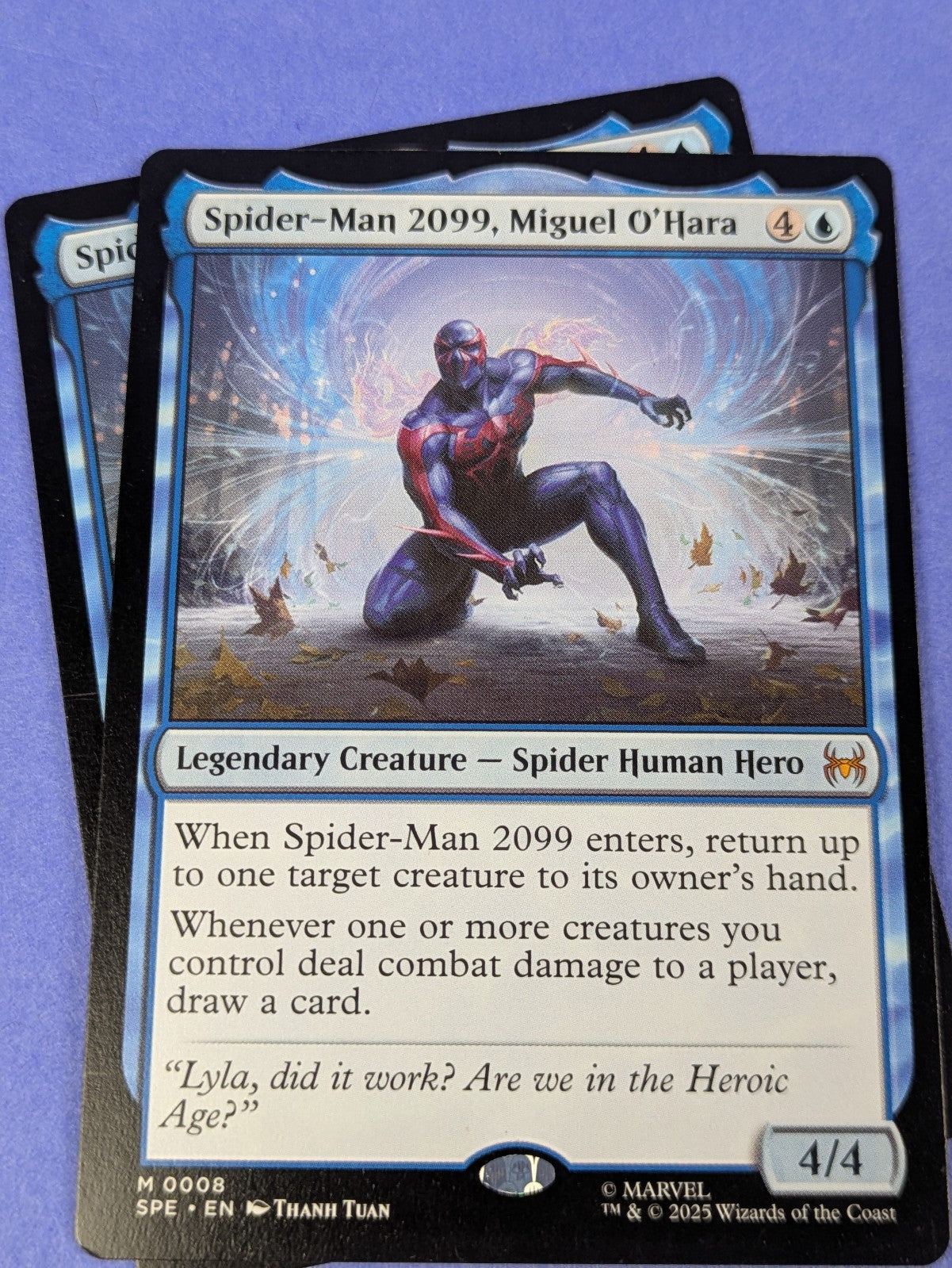 MTG: Marvel's Spider-Man Eternal: Spider-Man 2099, Miguel O'Hara #0008 Mythic NM