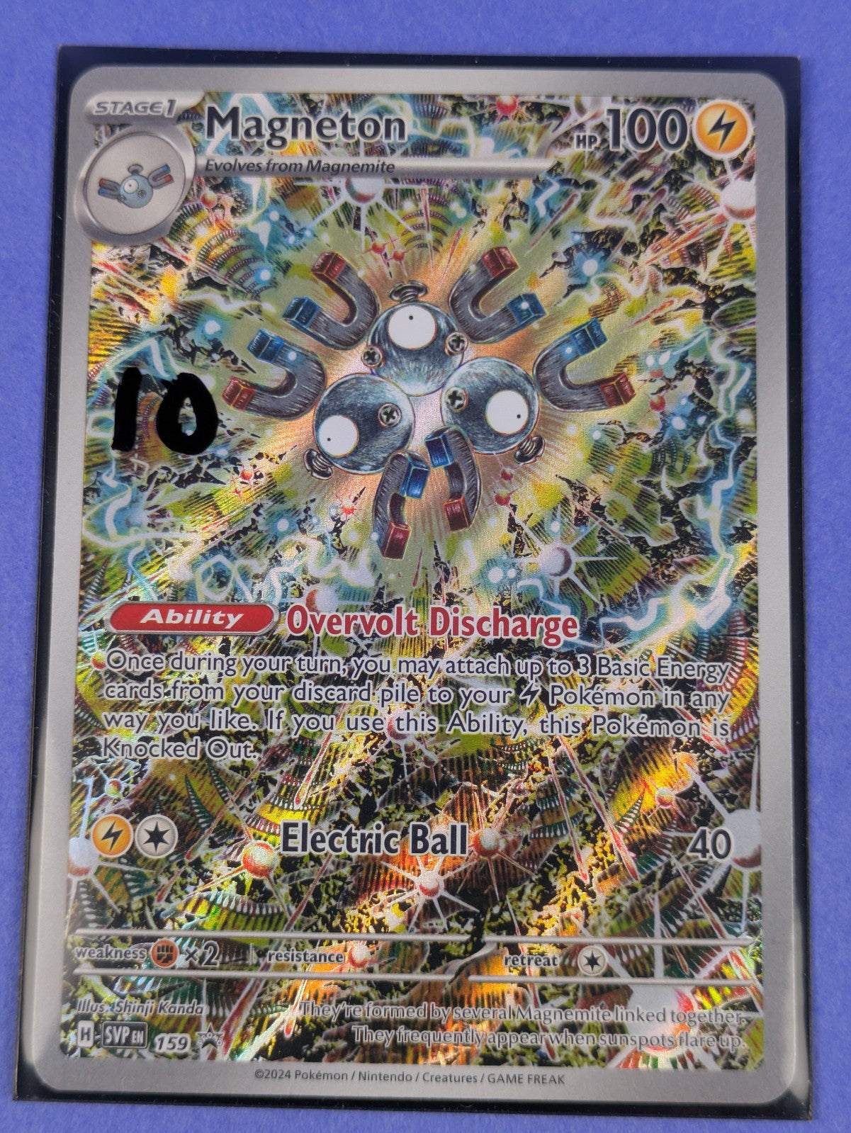 Magneton - SVP159 - Promo Holo Scarlet & Violet Promos - Pokemon Card - NM