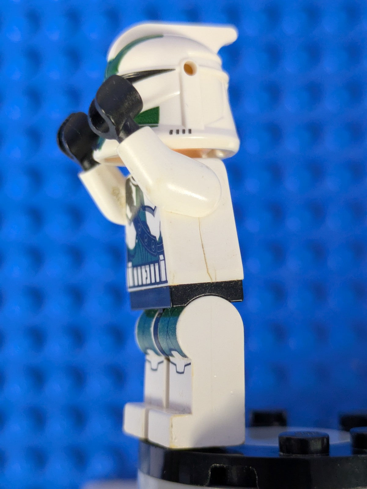 Lego Star Wars: The Clone Wars: Clone Trooper Commander Gree sw0380 Set 9491