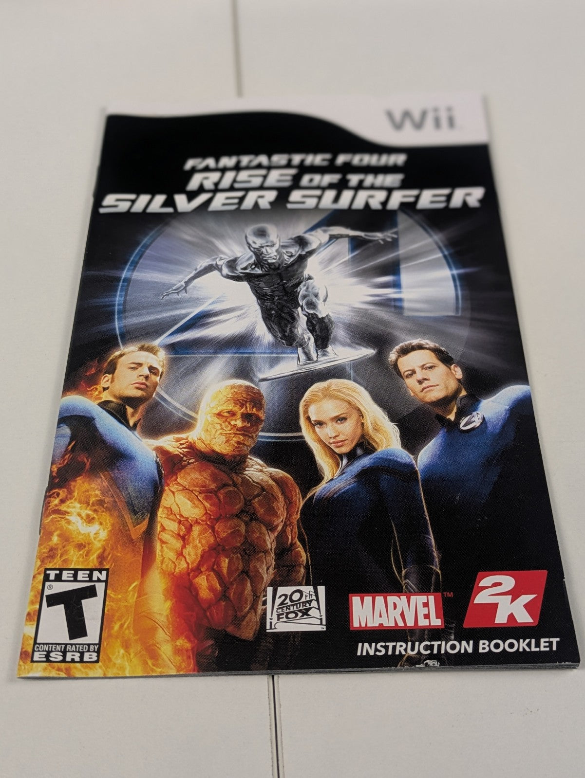 Fantastic Four: Rise of the Silver Surfer (Nintendo Wii, 2007) CIB